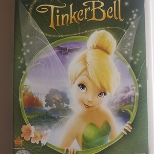 Disney Tinker Bell DVD - Green and Gold Cover